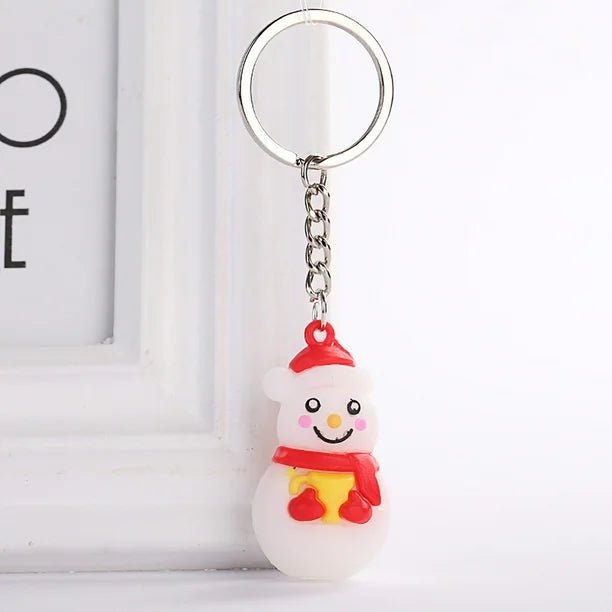 Llavero de Coche Muñeco de Nieve Navideño Juguetes Navideños - Quierox - Tienda Online