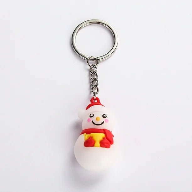 Llavero de Coche Muñeco de Nieve Navideño Juguetes Navideños - Quierox - Tienda Online
