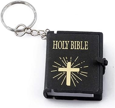 Llavero especial Mini Santa Biblia en inglés - Quierox - Tienda Online