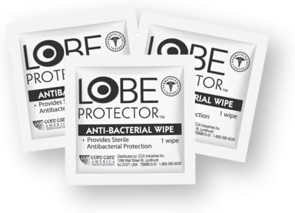 Lobe Miracle Kit Plus – Parches transparentes de soporte para aretes y toallitas antisépticas incluidas - Quierox - Tienda Online