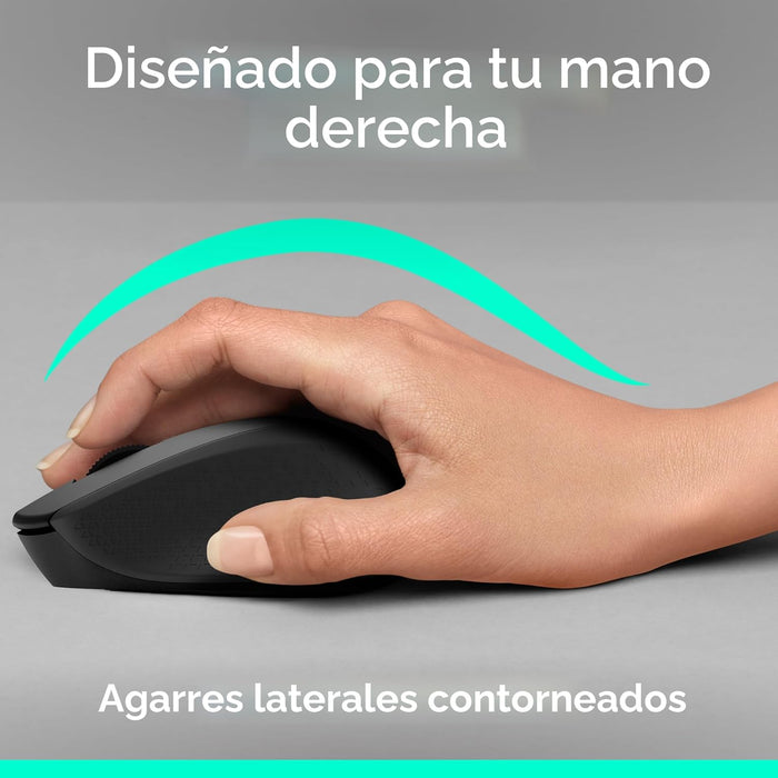 Logitech M330 Silent Plus, mouse inalámbrico grande - Quierox - Tienda Online