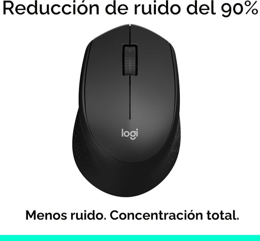 Logitech M330 Silent Plus, mouse inalámbrico grande - Quierox - Tienda Online