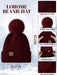 LOROME Conjunto de gorro, bufanda y guantes de invierno para mujer - Quierox - Tienda Online