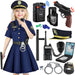 Loscola Disfraz de policía para niñas, disfraz de oficial de policía para niñas - Quierox - Tienda Online