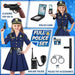 Loscola Disfraz de policía para niñas, disfraz de oficial de policía para niñas - Quierox - Tienda Online