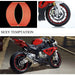Lote de 16 pegatinas reflectantes para llantas de motocicleta - Quierox - Tienda Online