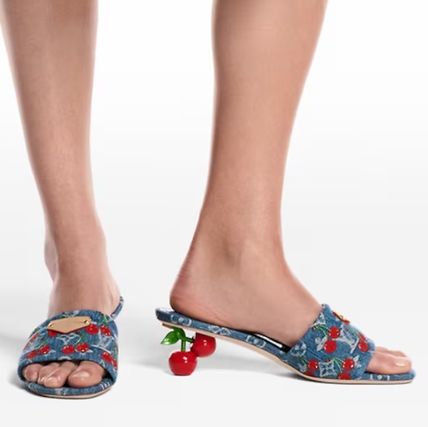 LOUIS VUITTON Sandalias tipo mule LV x TM Lily, divertidas y encantadoras