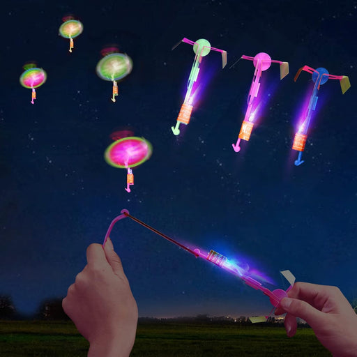lpvoqpth Juego de 25 juegos de LED voladores, 25 tirachinas - Quierox - Tienda Online