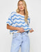 L*Space Make Waves Suéter para mujer, top de punto con dobladillo festoneado - Quierox - Tienda Online