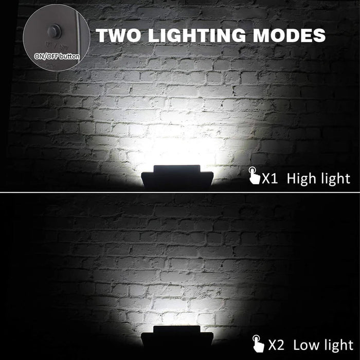 Luces de seguridad solares TSUN de 54 LED con panel solar independiente - Quierox - Tienda Online