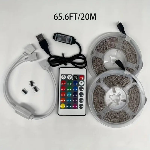 Luces de Tira LED RGB NONZHU 5050 con Control Remoto Inalámbrico por Infrarrojos - Quierox - Tienda Online