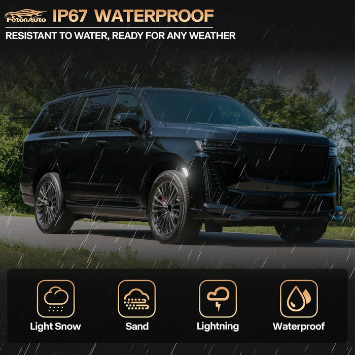 Luces LED de posición laterales blancas de repuesto para Chevy Tahoe Suburban 21 - 22 - Quierox - Tienda Online