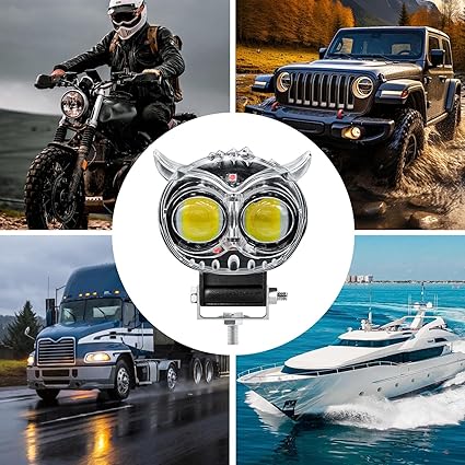 Luces LED para motocicleta Owl - IP67, resistentes al agua - Quierox - Tienda Online