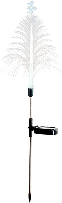 Luces solares para árboles de Navidad, decoraciones para exteriores, estacas para decoración de patio - Quierox - Tienda Online