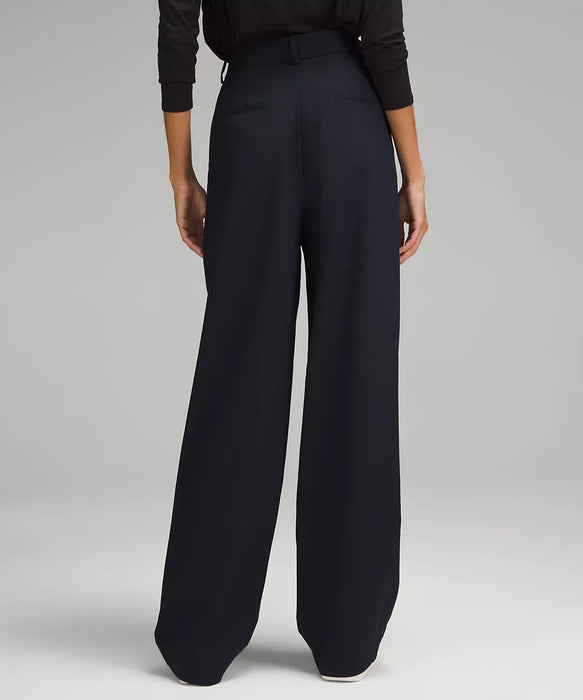 Lululemon Pantalón de tiro alto con pliegues delanteros regular - Quierox - Tienda Online