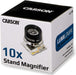 Lupa con soporte Carson LumiLoupe 10X (LL - 10), negra/transparente - Quierox - Tienda Online