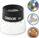 Lupa con soporte Carson LumiLoupe 10X (LL - 10), negra/transparente - Quierox - Tienda Online