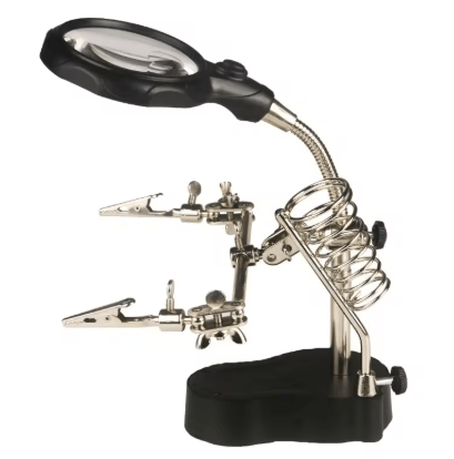 Lupa de lupa de lámpara de escritorio con luz LED - Quierox - Tienda Online