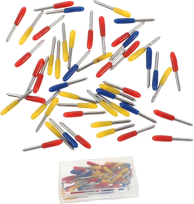 Lurrose Herramienta de corte de tela de vinilo 3 tamaños cortadores de repuesto para máquinas de grabado 50 piezas - Quierox - Tienda Online