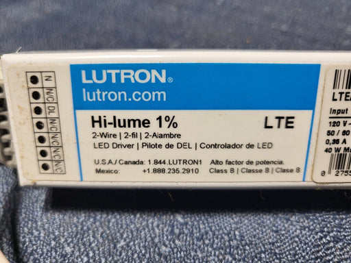 LUTRON - Controlador LED de 2 cables Hi-Lume 1% - Quierox - Tienda Online