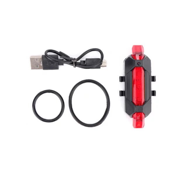Luz de Advertencia Trasera de Bicicleta 918, recargable - Quierox - Tienda Online