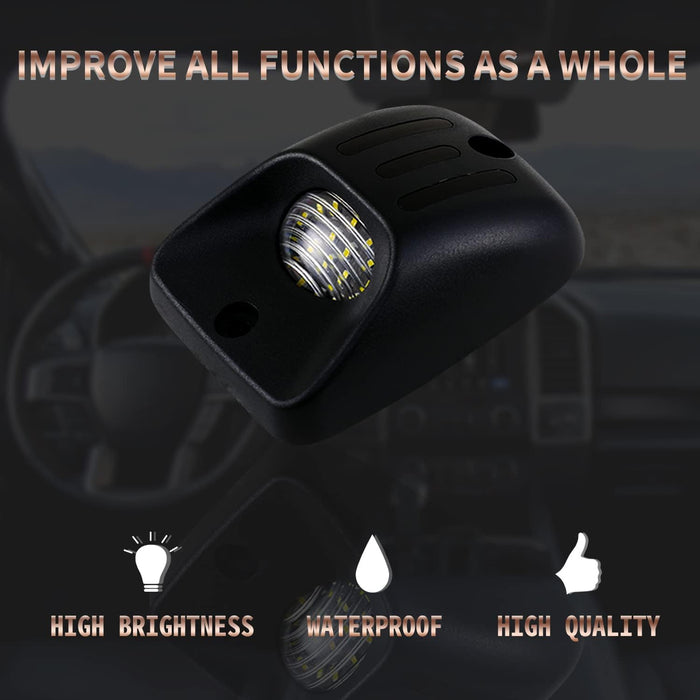 Luz de matrícula LED completa para matrícula, montaje de luz con 18 lámparas led - Quierox - Tienda Online