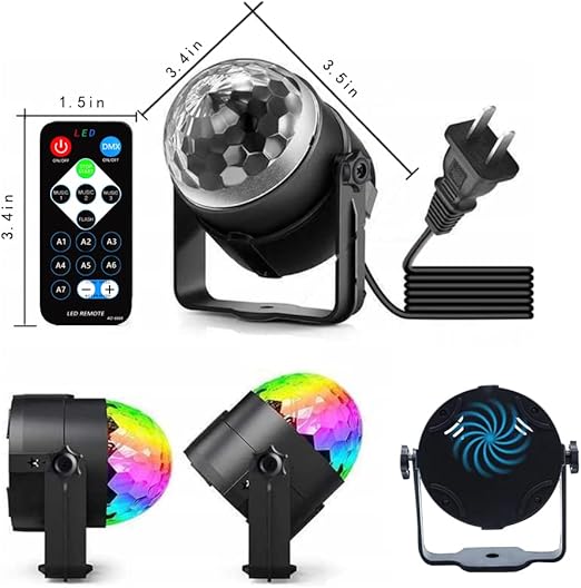 Luz LED de escenario colorida para el hogar, proyector láser - Quierox - Tienda Online