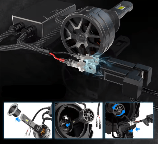 Luz LED Súper Brillante, Kit de Luces, Bombilla LED H1 para Faros Delanteros, para Auto - Quierox - Tienda Online