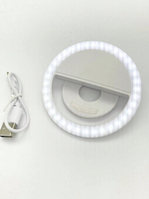 Luz portátil para selfies, anillo de luz LED para selfies, luz LED portátil para video - Quierox - Tienda Online