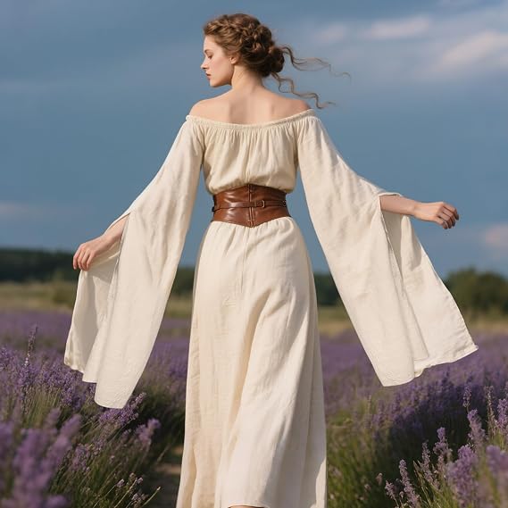 L'VOW - Vestidos victorianos para mujer renacentista, disfraz medieval para hada celta - Quierox - Tienda Online