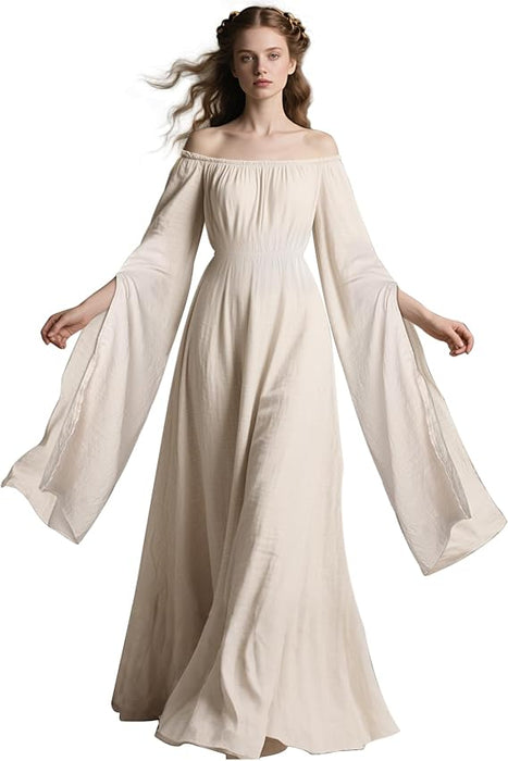 L'VOW - Vestidos victorianos para mujer renacentista, disfraz medieval para hada celta - Quierox - Tienda Online