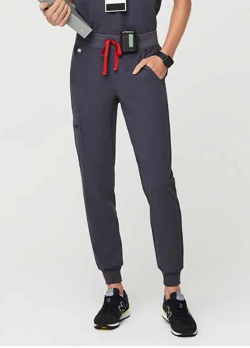 Pantalones de uniforme médico Zamora Jogger de cintura alta
