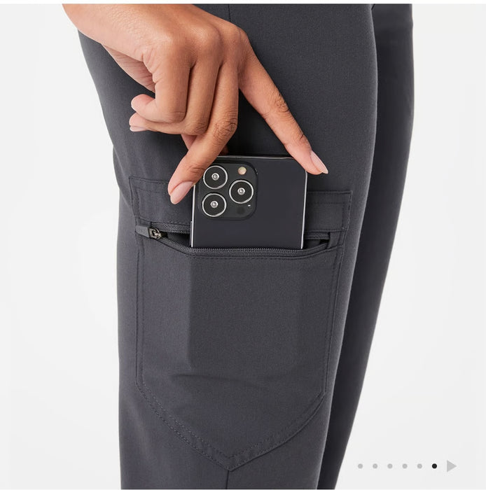 Pantalones de uniforme médico Zamora Jogger de cintura alta