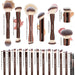 MAANGE 20pcs de brochas de maquillaje , multifuncionales de doble punta. - Quierox - Tienda Online