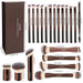 MAANGE 20pcs de brochas de maquillaje , multifuncionales de doble punta. - Quierox - Tienda Online
