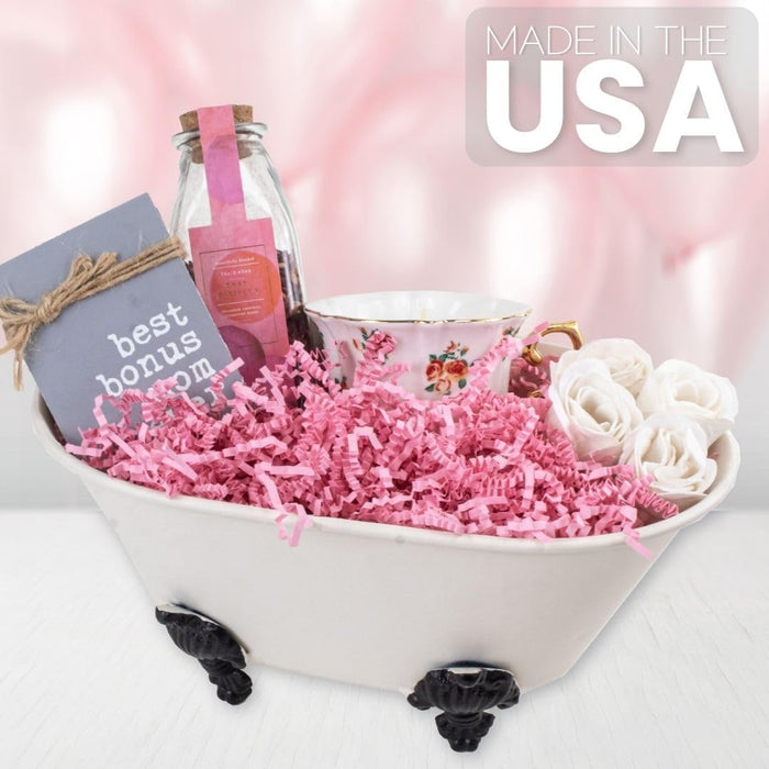 MagicWater Supply Rosa claro - Relleno de triturado con corte arrugado, envolver regalos - Quierox - Tienda Online