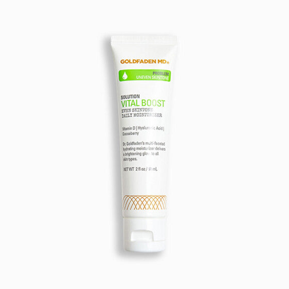 GOLDFADEN MD Crema hidratante diaria Vital Boost para un tono de piel uniforme, 60ml