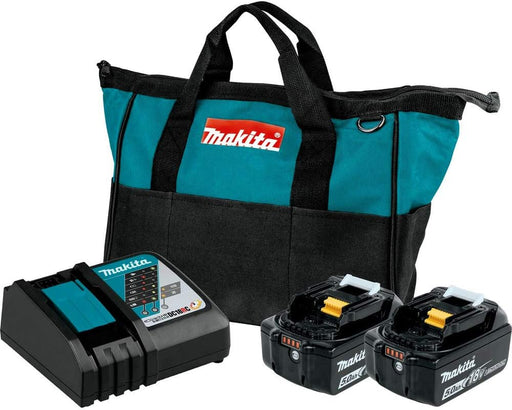 Makita BL1850BDC2 18V LXT® batería de Iones de Litio y Cargador rápido óptimo (5.0Ah) - Quierox - Tienda Online
