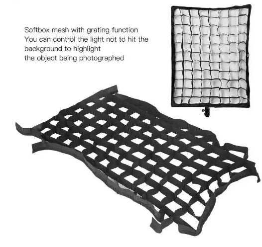 Malla de rejilla móvil para estudio de fotografía, 60 X 60 cm - Quierox - Tienda Online
