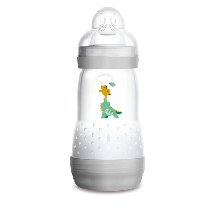MAM Easy Start - Biberón anticólicos de flujo medio con tetina de silicona 9 ONZ. - Quierox - Tienda Online