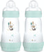 MAM Set de 2 biberones Easy Start Anti - Cólicos (260 ml), biberón ideal para lactancia mixta - Quierox - Tienda Online