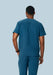 Mandala Top de uniforme medico de tres bolsillos azul puerto - Quierox - Tienda Online