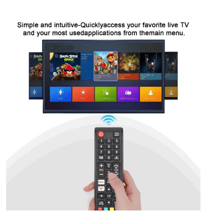 Mando a distancia universal Smart Tv, de repuesto apto para televisores LED 4K - Quierox - Tienda Online
