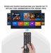 Mando a distancia universal Smart Tv, de repuesto apto para televisores LED 4K - Quierox - Tienda Online