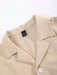 Manfinity Conjunto de camisa y pantalón de cuello vuelto de corte holgado para hombre - Quierox - Tienda Online