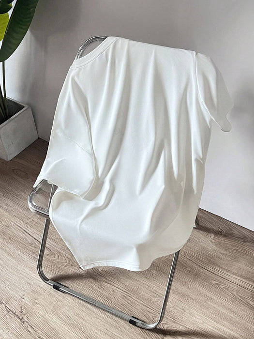 Manfinity EZ Camisetacore para hombre, estilo casual, con estampado gráfico - Quierox - Tienda Online