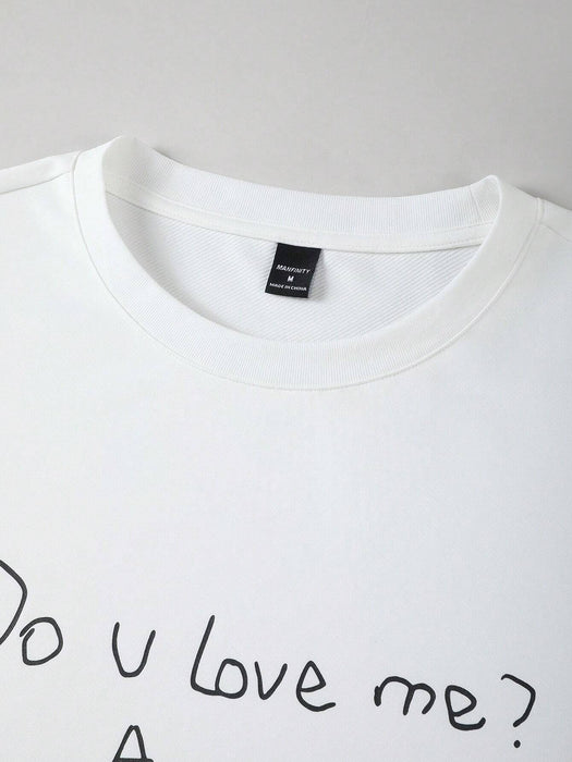 Manfinity EZ Camisetacore para hombre, estilo casual, con estampado gráfico - Quierox - Tienda Online