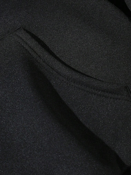 Manfinity Sudadera con capucha con hombros caídos y gráfico de alas y eslogan - Quierox - Tienda Online