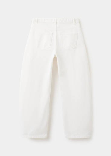 MANGO Pantalones vaqueros de tiro medio tipo globo - Quierox - Tienda Online