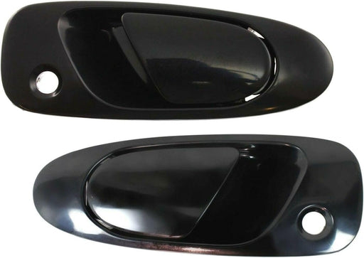 Manija de puerta de coche Exterior delantera izquierda derecha 2 unids liso negro con para Honda para Civic del Sol S/Si 1993 - VTEC 1994 - 1997 HO1311122 - Quierox - Tienda Online